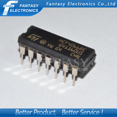 

10PCS HCF4066BE DIP14 HCF4066 DIP HCF4066BEY new&original IC free shipping
