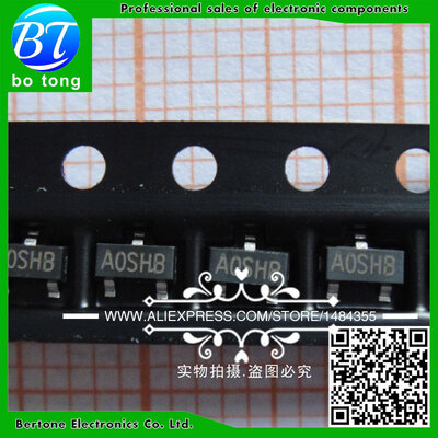 

1000pcs free shipping SI2300DS SI2300 SI2300DS-T1-GE3 SOT23-3 MOSFET 30V 3.6A N-CH MOSFET