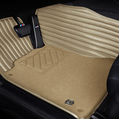 

Wufu Jinniu car mats stars series all surrounded by large car special custom double leather super elastic silk mats elegant meters