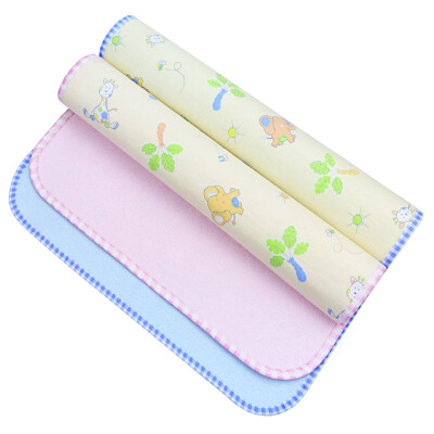 

like baby (elepbaby) infant urine pad bamboo fiber three thickening waterproof diapers pad size 75X50CM (pink 1)