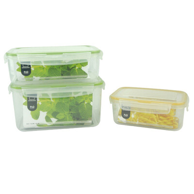 

Lock & lock NEO plastic container 3 sets of NLP131S001