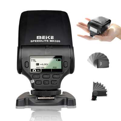 

Майке Mk-320 TTL-вспышки Speedlite для Sony A7 и A7R и A7 A7S II с II с А77 А6000 НЕКС-6 А58 А99 камеры rx1 RX1R устройства rx10 камеры rx100 камеры rx100 II и III в