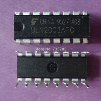 

50pcslot ULN2003APG ULN2003 Bipolar Digital Integrated Circuit Silicon Monolithic