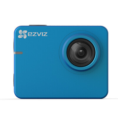 

Флюорит (EZVIZ) S2 Спортивная камера Driving Edition 1080P HD Driving Recorder wifi Подключение 150 градусов Широкий угол (синий)
