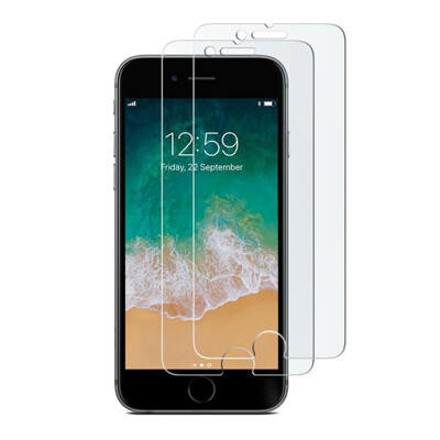 

9H Hardness HD Tempered Glass Screen Protector for Apple iPhone 8 Plus iPhone 7 Plus 2 Pack