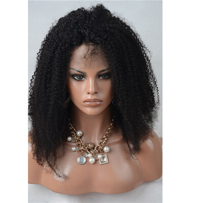 

Glueless Lace Front Human Hair Wigs for Black Women Kinky Curly Wig with Baby Hair 130 Brazilian Wigs Pre Plucked Remy Free Shipp