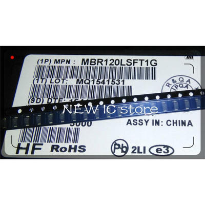 

Free shipping 50PCS MBR120LSFT1G MBR120LLSFT MBR120 SOD123 making X2