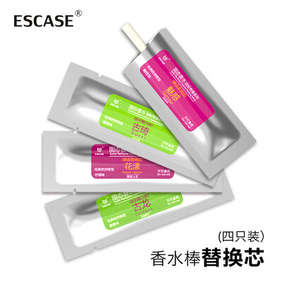 

ESCASE Car perfume replacement core car perfume air conditioning outlet perfume stick replacement core car odor fresh air solid aromatherapy core 6 Pack ES-AF-03