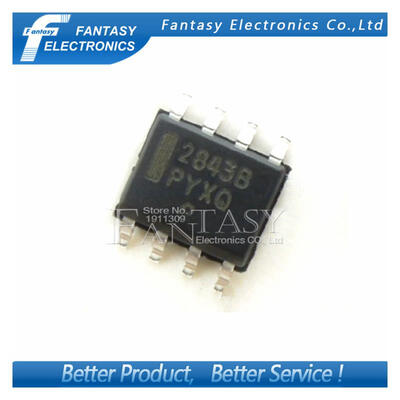 

50PCS UC2843BD1R2G SOP8 UC2843B SOP UC2843 SMD new and original IC free shipping