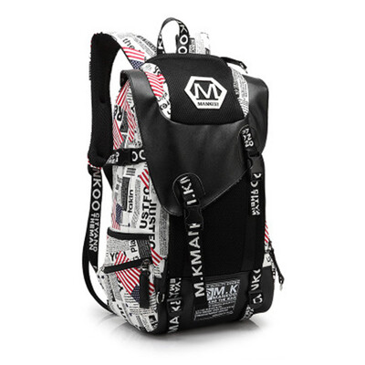 

Laptop Backpack Student Rucksack Back Bag Camouflage Printed Knapsack Unisex Daypacks