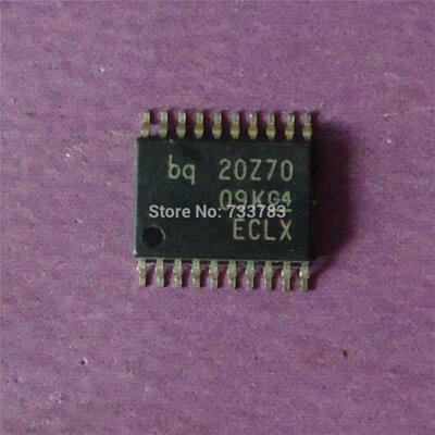 

5pcs/lot BQ20Z70 BQ20270 SBS 1.1 Compliant Gas Gauge Enabled w/Impedance Track Tech For bq29330 no LEDs