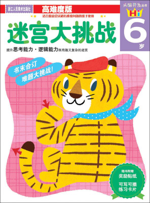 

头脑开发丛书：迷宫大挑战（6岁）