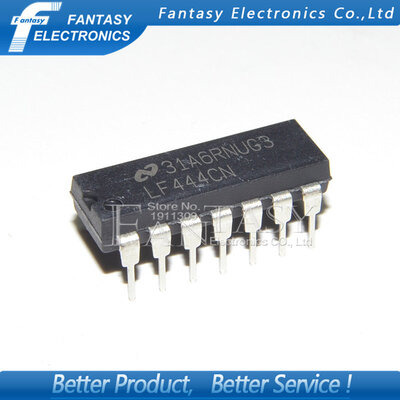 

20PCS LF444CN DIP14 LF444 DIP new and original IC free shipping