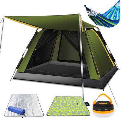 

Chuang Yue automatic tent outdoor 3-4 people camping camping tent set two