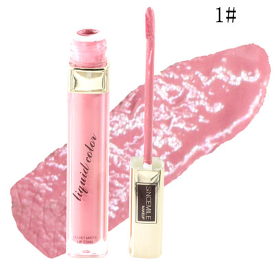 

SINCEMILE Imagic Lip Gloss Lip Stain Matte Liquid Lipstick With Waterproof Lasting Moisturizing Cosmetics PK Korean Makeup
