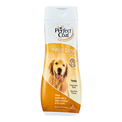 

8 in 18IN1 Perfect natural oatmeal bath dog shower gel natural oatmeal moisturizing skin alleviating allergic symptoms deodorant itching