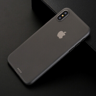 

MISSCASE Phone Case for iPhone X 5 5s se 6 6s 7 8 66s plus 78 plus Matte Transparent Ultra-thin Plastic PP Hard Protective Cases