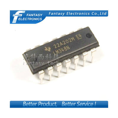 

10PCS LM348N DIP14 LM348 DIP QUADRUPLE OPERATIONAL AMPLIFIERS new and original IC free shipping