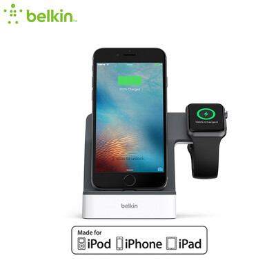 

Belkin MFi Certified iPhone 8X Apple Watch Charging Base White