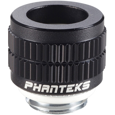 

Chasers phanteks HTC1210 matte black computer split hard tube water cooling fittings G14 2 points thread 12mm hard tube special straight plug quick twisting hand twist adapter