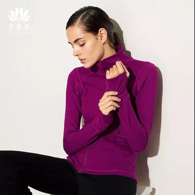 

Specialized chinlon Yoga coat, elastic, soft, comfortable with fine drapability and permeability