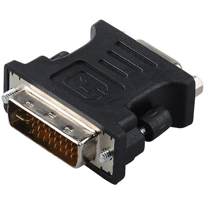 

Fujikaibo (Кабос) DVI переключатель VGA конвертер DVI к VGA адаптер DVI к VGA известных преобразующей головки контакту на материнском дисплей компьютера черного