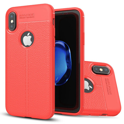 

MOONCASE iPhone X чехол, [Litchi Pattern] Anti-Scratch Shockproof Resilient TPU Armor Case Cover для iPhone X