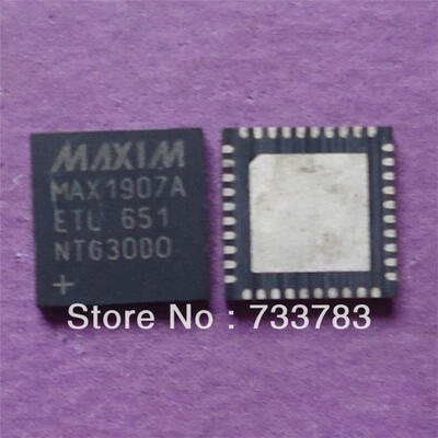

5pcs/lot MAX1907AETL MAX1907A MAX1907 Quick-PWM Master Controllers for Voltage-Positioned CPU Core Power Supplies (IMVP-IV)