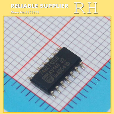 

100PCS/LOT 74HCT125D SOP14 Logic chips