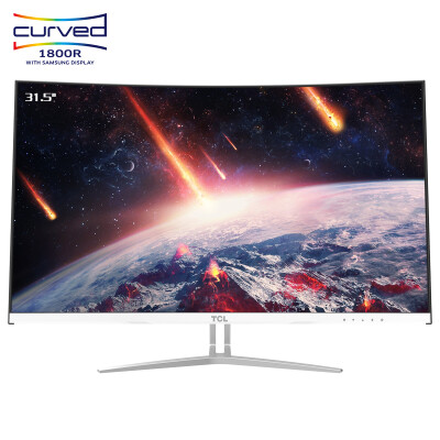 

TCL T32M6C 315 inch 1800R surface anti-Blu-ray does not flash high-definition display