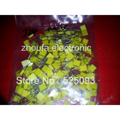 

200pcs/lot corrective capacity capacitance 224J 100V 220nF 0.22UF