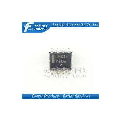 

5PCS LM833DR2G SOP8 LM833DR2 SOP LM833DR LM833 SMD new&original IC free shipping