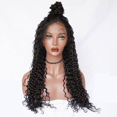 

Lace Front Human Hair Wigs Pre Plucked 130 Density Brazilian Curly Human Hair Frontal Wig Bleached Knots Osolovely Hair
