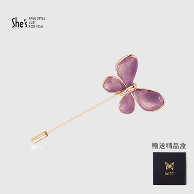 

Shes tweezers jewelry brooch female simple fashion butterfly oil scarf buckle corsage
