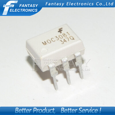 

50PCS MOC3081 DIP6 DIP new&original IC free shipping