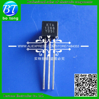 

50Pcs/Lot Triode 2SA1266 A1266 0.15A/50V PNP Transistor TO-92 Triode