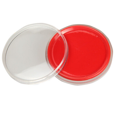 

Miki SUNWOOD 6281 Φ65mm round transparent shell fast dry printing station red