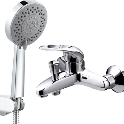 

Nine animal husbandry JOMOO 3577-S25085 bathroom easy shower shower set five function water shower full copper hot&cold mixing valve faucet
