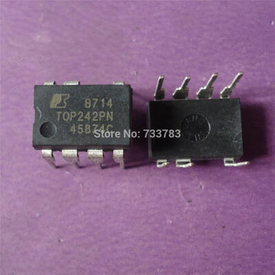 

10pcs/lot TOP242PN 0.72 A SWITCHING REGULATOR 140 kHz SWITCHING FREQ-MAX PDIP7