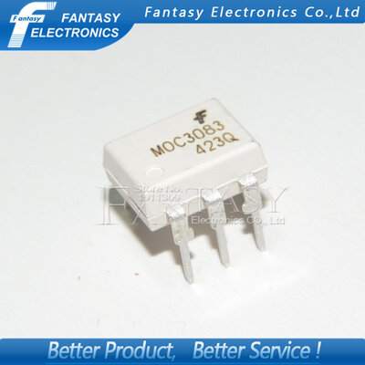

50PCS MOC3083 DIP6 DIP new and original IC free shipping
