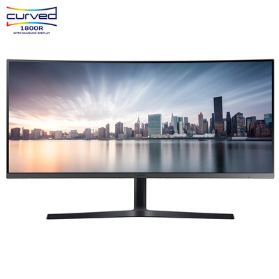

Samsung (SAMSUNG) 34-дюймовый 21: 9 Ультра широкоэкранный 1800R Высококачественный криволинейный маломощный широкоугольный компьютерный монитор C34H890WJC (двойной интерфейс HDMI / DP)