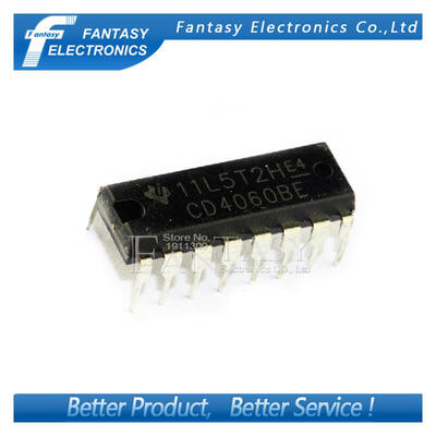 

100PCS CD4060BE DIP16 CD4060 DIP new and original IC free shipping