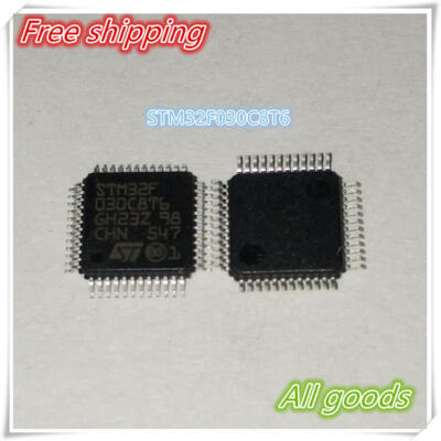 

10PCSLOT STM32F030C8T6 STM32F030C8T 100New Free Shipping hakko t12 kit diy raspberry pi 3 zero mp3 usb nmd ICs