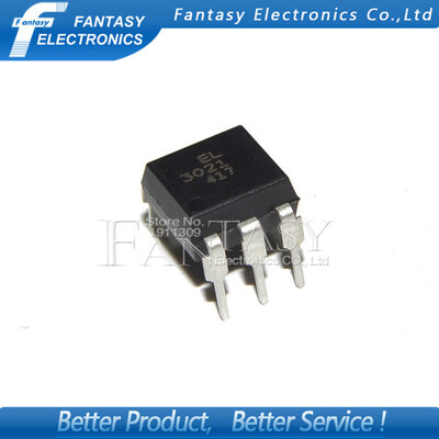 

100PCS EL3021 DIP6 MOC3021 DIP new&original IC free shipping