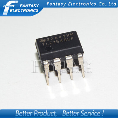 

2PCS TLC1549CP DIP8 TLC1549 DIP new and original IC free shipping