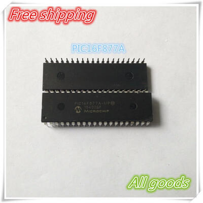 

10pcslot PIC16F877A -I P PIC16F877A PIC16F877 16F877A -I P MICROCHIP DIP40
