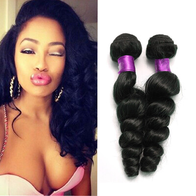 

7A Brazilian Loose Wave Human Hair Weaves 100 Unprocessed Virgin Human Hair Brazilian Hair Loose Weave Virgin Human Hair Wefts