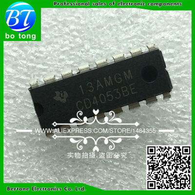 

20PCS CD4053BE DIP16 CD4053 DIP new and original IC free shipping