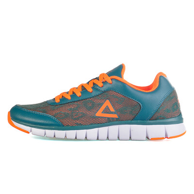 

PEAK men&39s running shoes comfortable wear non-slip casual sports shoes E61147H fluorescent orange black 41 yards