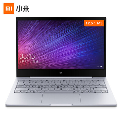 

MI Air 12,5 дюйма металлический ультра-тонкий ноутбук (Core M-7Y30 4G 256G экран HD клавиатура с подсветкой Win10 )